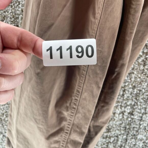 Brax Pants Adult 33x28 Tan Cooper Fancy Chino Casual Straight Stretch Mens Logo - Picture 11 of 11